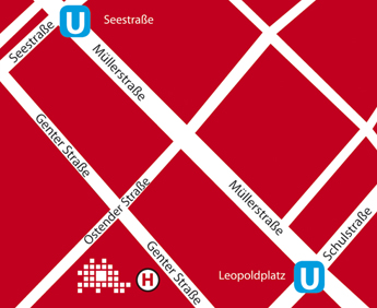 Karte Berlin Smarthostel Berlin